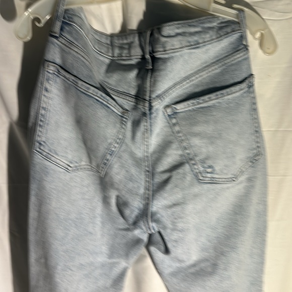 Sz 4 5/$15 Old Navy O.G. Straight Leg Jeans Womens Stretch Denim High Rise - Picture 5 of 7